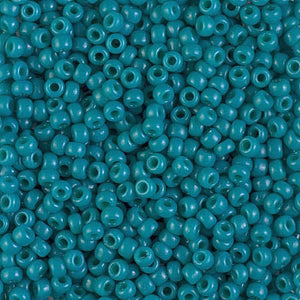 Miyuki Seed Beads 8/0 - 8-4483 Duracoat Dyed Opaque Azure