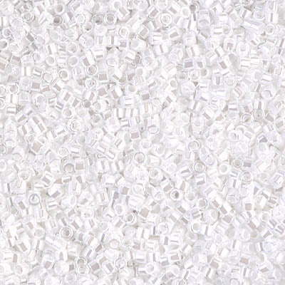 Miyuki Delica Beads 11/0 - DB0201 – White Pearl Ceylon