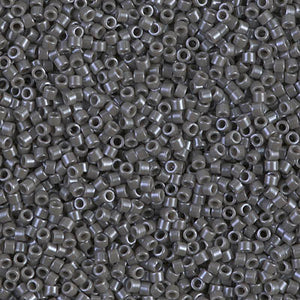 Miyuki Delica Beads 11/0 - DB0268-1 Opaque Smoke Lustre
