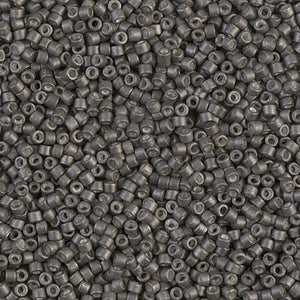 Miyuki Delica Beads 11/0 - DB1175 Galvanised Matte Graphite
