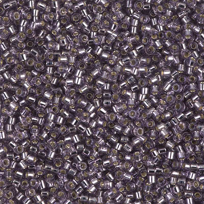 Close up of Miyuki Delica beads.