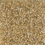 Miyuki Delica Beads 11/0 - DB1212 Silverlined Light Straw