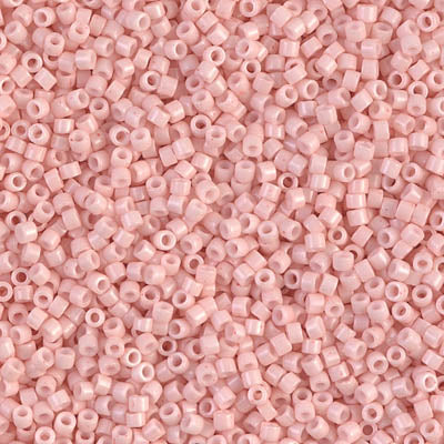 Close up of Miyuki Delica beads.
