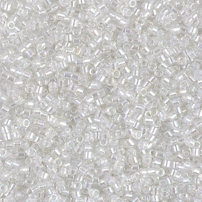 Miyuki Delica Beads 11/0 - DB1671 Pearl Lined Crystal AB