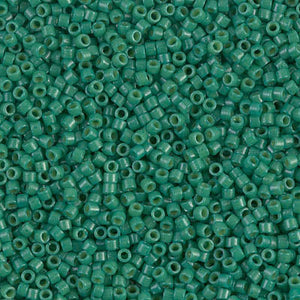 Miyuki Delica Beads 11/0 - DB2127 Duracoat Dyed Opaque Spruce