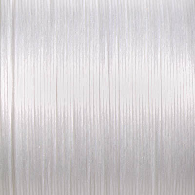 Close up of nylon beading thread