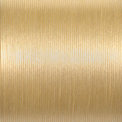 Close up of nylon beading thread