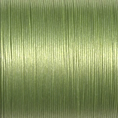 Close up of nylon beading thread