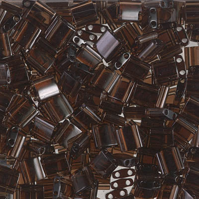 Close up of Miyuki Tila beads