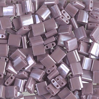 Close up of Miyuki Tila beads