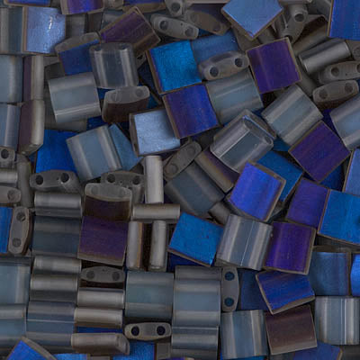 Close up of Miyuki Tila beads